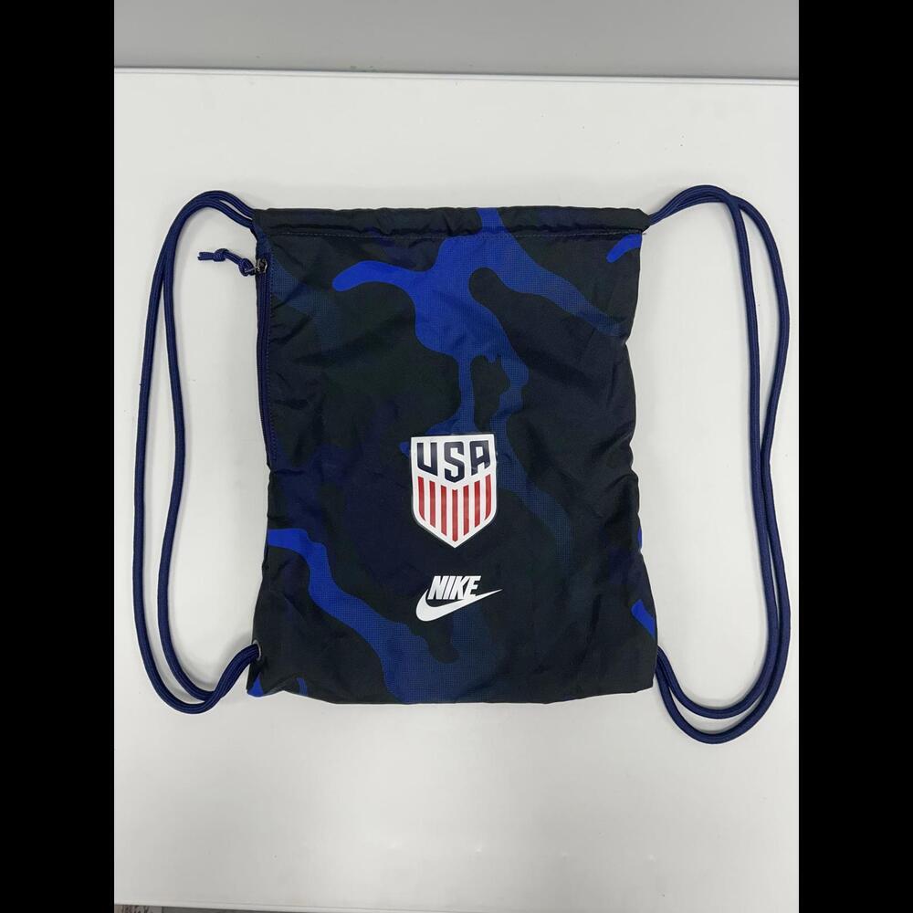 NIKE USA Camo Drawstring Bag